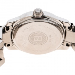 Pre Owned Fendi Black Stainless Steel 210L Women's Wristwatch 26 mm