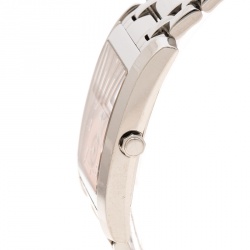 Fendi Metallic Pink Stainless Steel 7000G Men's Wristwatch 27 mm