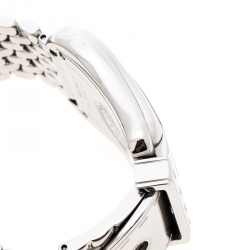 Fendi White Mother of Pearl Stainless Steel And Diamond B. Fendi 3800G Women's Wristwatch 33mm