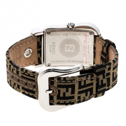 Pre Owned Fendi Mother of Pearl Stainless Steel B.Fendi 3800G Women's Wristwatch 33 mm