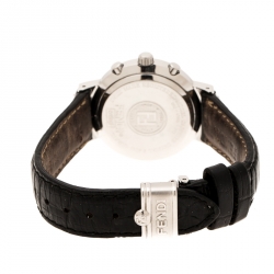 Pre Owned Fendi White Stainless Steel 4500L Chronograph Women's Wristwatch 32 mm