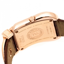 Fendi White Mother of Pearl Rose Gold Plated Stainless Steel B.Fendi 3800G Women's Wristwatch 33 mm
