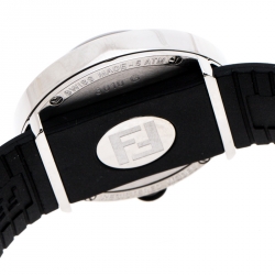 Pre Owned Fendi Black Stainless Steel 8010 G Women's Wristwatch 36MM