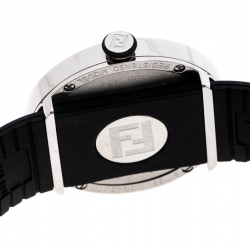 Pre Owned Fendi Black Stainless Steel 8010 G Women's Wristwatch 36MM