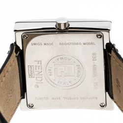 Pre Owned Fendi Black Stainless Steel 4000L Women's Wristwatch 31MM