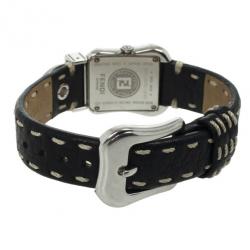 Pre Owned Fendi Black SS B Womens Wristwatch 35 MM
