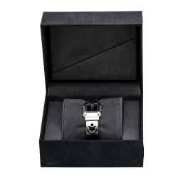 Pre Owned Fendi Black Stainless Steel B.Fendi 3800L Women's Wristwatch 23 mm