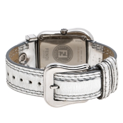 Pre Owned Fendi Silver Stainless Steel B. Fendi 3800G Women's Wristwatch 33 mm