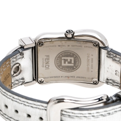 Pre Owned Fendi Silver Stainless Steel B. Fendi 3800G Women's Wristwatch 33 mm
