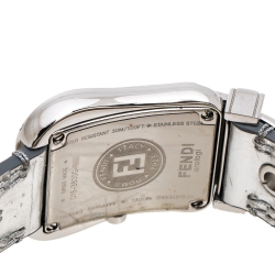 Pre Owned Fendi Silver Stainless Steel B. Fendi 3800G Women's Wristwatch 33 mm