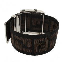 Fendi Cream Zip Code Womens Wristwatch 40 MM