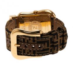 Pre Owned Fendi Black Stainless Steel Classic Women's Wristwatch 32MM
