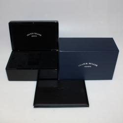 Franck Muller Silver Diamonds Stainless Steel Vanguard V SC AT AC FO D RS Women's Wristwatch 32 x 42 MM