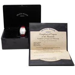 Franck Muller White Color Dreams Steel & Diamond Automatic Women's Wristwatch 31 MM