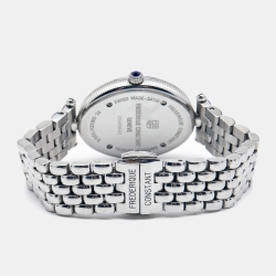 Pre Owned Frederique Constant Mother of Pearl Stainless Steel Classics Art Deco  FC200X2V/VD5/6 Women's Wristwatch 25 mm