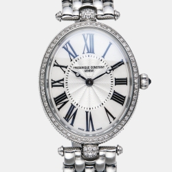Pre Owned Frederique Constant Mother of Pearl Stainless Steel Classics Art Deco  FC200X2V/VD5/6 Women's Wristwatch 25 mm