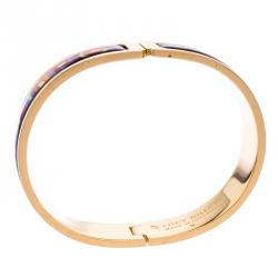 Pre Owned Frey Wille Hommage à Hundertwasser Spiral of Life Multicolor Fire Enamel Ballerina Bracelet S