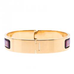 Pre Owned Frey Wille Hommage à Hundertwasser Spiral of Life Multicolor Fire Enamel Ballerina Bracelet S