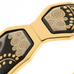 Frey Wille Hommage À Gustav Klimt Nixe Fire Enamel Gold Plated Contessa Clasp Bracelet S