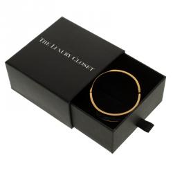 Pre Owned Frey Wille Hommage À Alphonse Mucha Fire Enamel Gold Plated Clasp Ballerina Bracelet XS