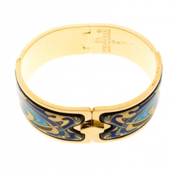 Frey Wille Hommage À Alphonse Mucha Fire Enamel Gold Plated Royal Clasp Bracelet S