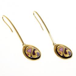 Pre Owned Frey Wille Pendant Earrings