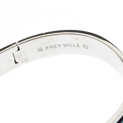 Pre Owned Frey Wille Hundertwasser Street Rivers Multicolor Fire Enamel Ballerina Bracelet