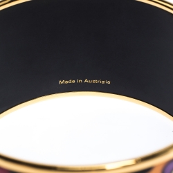 Pre Owned Frey Wille Paradise Moonlight Multicolor Fire Enamel Gold Plated Extra Wide Bangle Bracelet