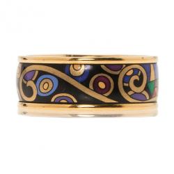 Frey Wille Gold-Plated Multicolor Ring Size 57