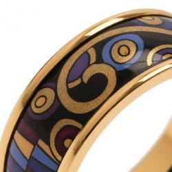 Frey Wille Gold-Plated Multicolor Ring Size 57