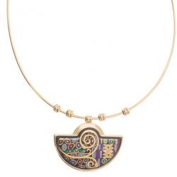 Frey Wille Gold-Plated Multicolor Necklace