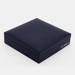 Pre Owned Frey Wille Fire Enamel Gold Tone Necklace