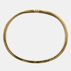 Pre Owned Frey Wille Fire Enamel Gold Tone Bracelet