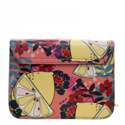 Pre Owned حقيبة كروس فورلا ميني متروبوليس توني روما كوارزو جلد مطبوعة متعددة الألوان