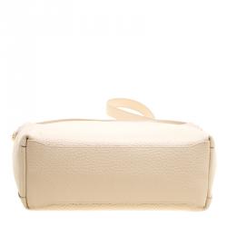 Pre Owned Furla Beige Leather Medium Capriccio Hobo