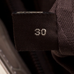 Pre Owned Furla Grey Croc Embossed Leather Practica Tote