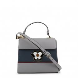 Pre Owned Furla Onice Smooth Leather Colorblock Small Furla Mughetto Top Handle Bag