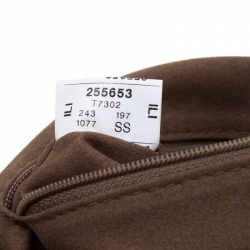 Pre Owned Furla Dark Blue Fur Caos Medium Shoulder Bag