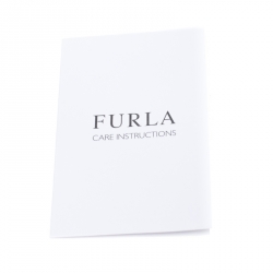 Pre Owned Furla Black Leather Linda Tote