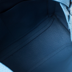 Pre Owned Furla Blue Leather Capriccio Hobo