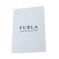 Pre Owned Furla Multicolor Leather Top Handle Bag