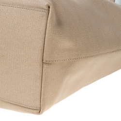 Pre Owned Furla Beige Leather Ariana Tote 