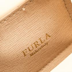 Pre Owned Furla Multicolor Glossy Rubber and Leather Candy Satchel