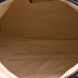 Pre Owned Furla Zebra Print Leather Piper Dome Satchel 