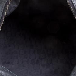 Pre Owned Furla Dark Grey Leather Salome Hobo