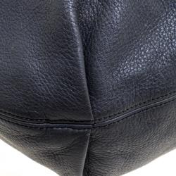 Pre Owned Furla Dark Grey Leather Salome Hobo