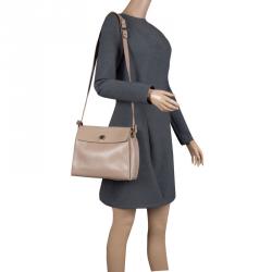 Pre Owned Furla Beige Leather Crossbody Bag