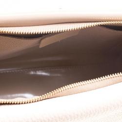 Pre Owned Furla Beige Leather Crossbody Bag