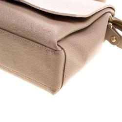 Pre Owned Furla Beige Leather Crossbody Bag