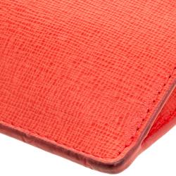 Pre Owned حقيبة هاتف فورلا بابيلون جلد برتقالي